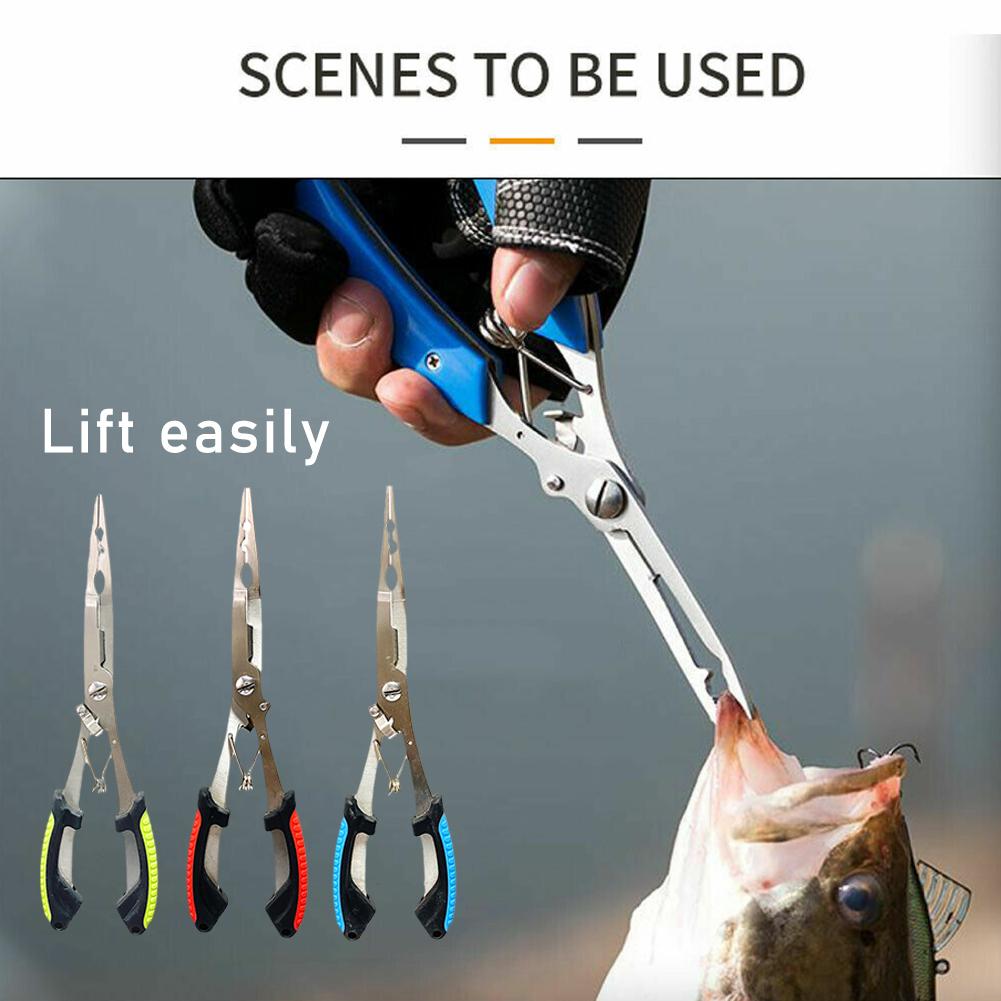 Fishing Equipment Price - Szczypce wędkarskie ze stali nierdzewnej, wielofunkcyjne,