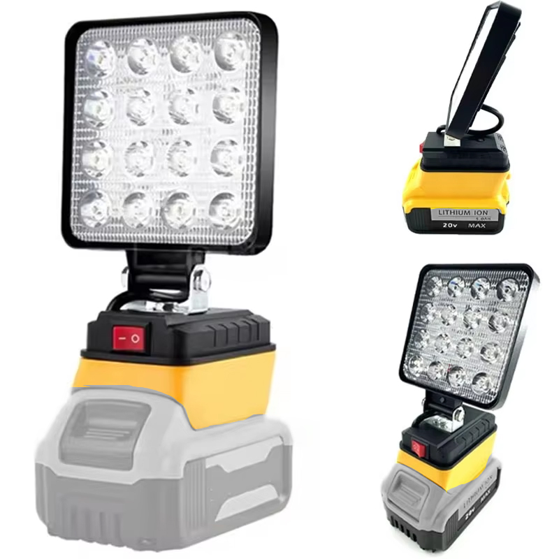 Fishing Equipment Stores - 4-calowe reflektory ręczne Led Light bezprzewodowa