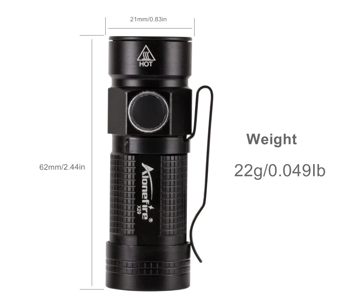 X29 LED przenośna mini latarka – Fishing Equipment Kids recenzja i cena