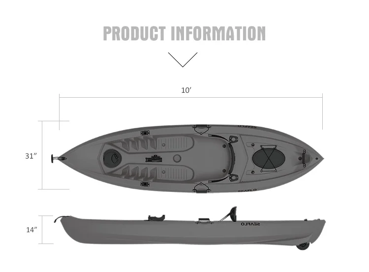 10 stóp 1 osoba HDPE łódka z t – Fishing Equipment Usa recenzja i cena