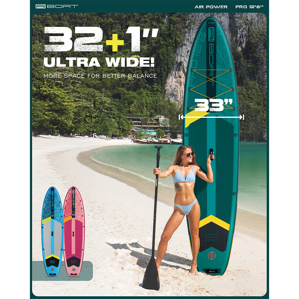 AIBOAT Green Pro SUP Wodoodpor – Fishing Equipment Stores recenzja i cena