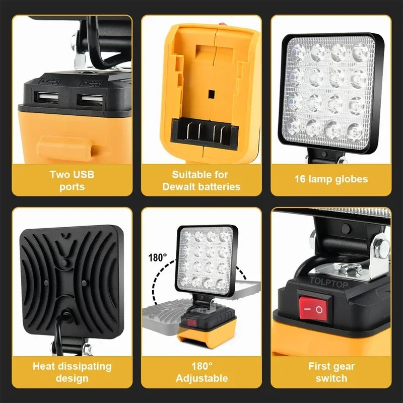 4-calowe reflektory ręczne Led – Fishing Equipment Stores recenzja i cena